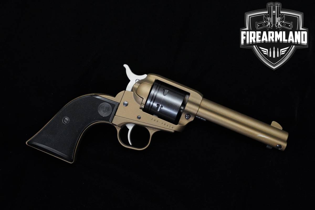 Ruger Wrangler 22LR 4.62" Burnt Bronze Cerakote Ruger +ORIG BOX