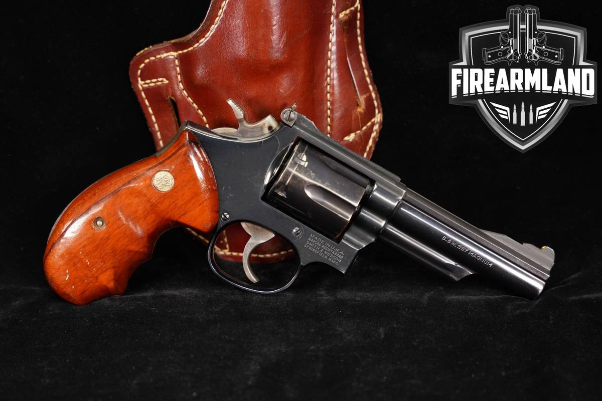 Smith & Wesson Model 19-5 Combat Magnum S&W 357 Mag 4" Blued DA/SA