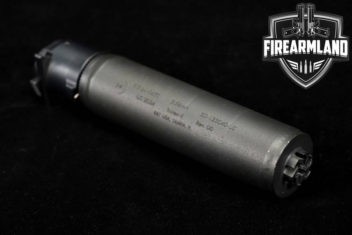 Brugger & Thomet (B&T) Rotex-X 5.56mm NATO 7.5" Suppressor RotexX Silencer