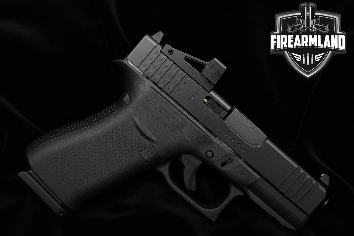 Glock 43X 9mm 3.41" 43X Glock G43 G-43 G43-X G-43X +ORIG CASE & OPTIC