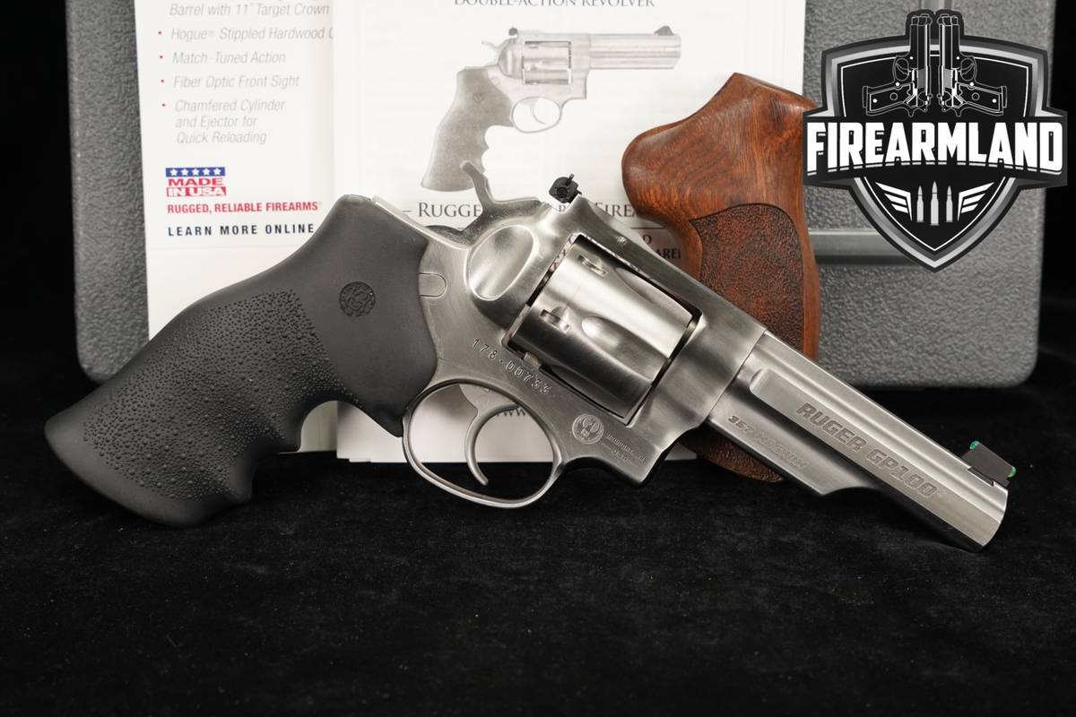 Ruger GP100 Match Champion 357 Magnum GP-100 DA/SA +ORIG CASE