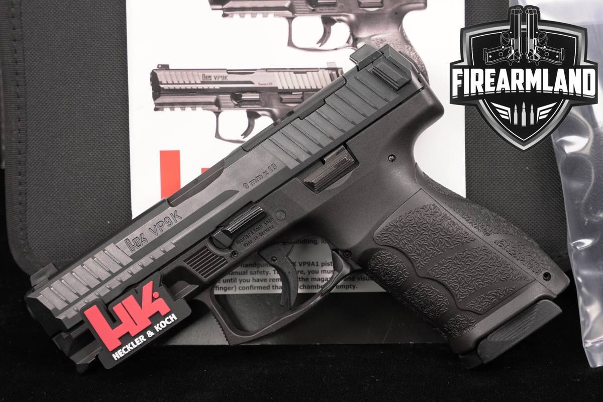 Heckler & Koch VP9 K A1 H&K 9mm Optics-Ready 4.09 VP 9 VP9K +CASE