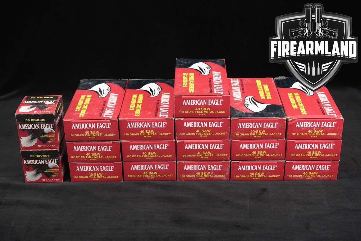 900 RDS! 40 S&W Ammo Ammunition