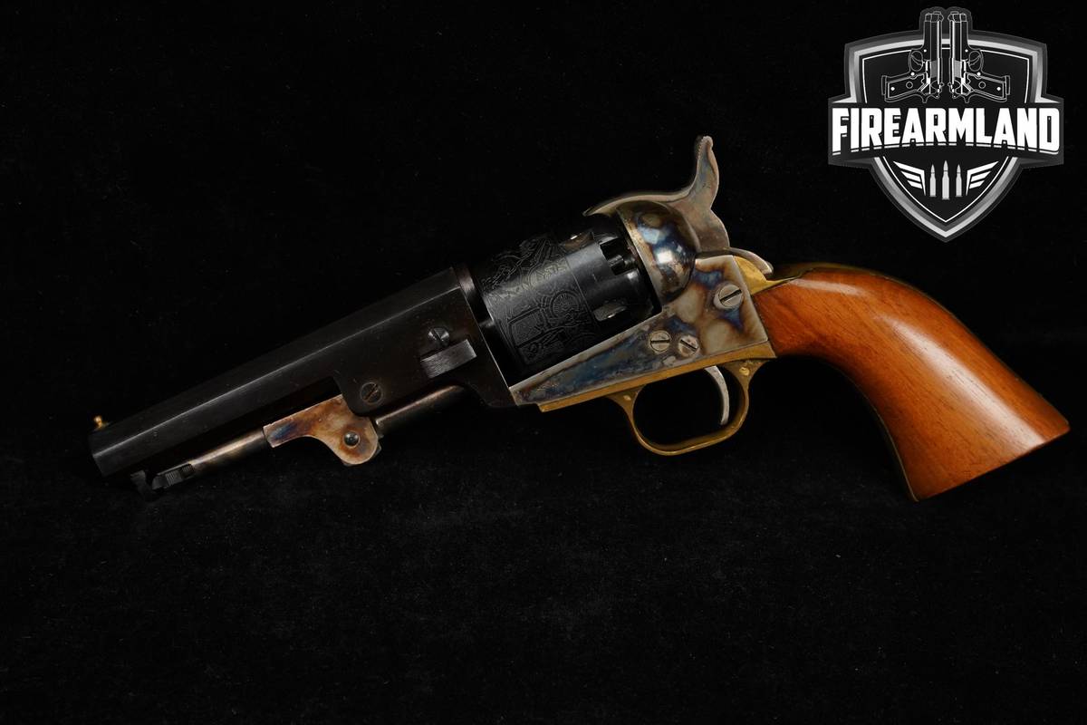 F.lli Pietta 1851 Pocket Navy Sheriff Black-Powder 4" Two-Tone & Blued