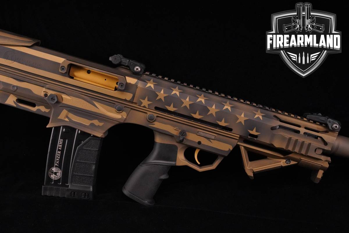 LIMITED Panzer Arms EGX500 Bullpup U.S.-Flag Cerakote 18.5" 2 MAGS