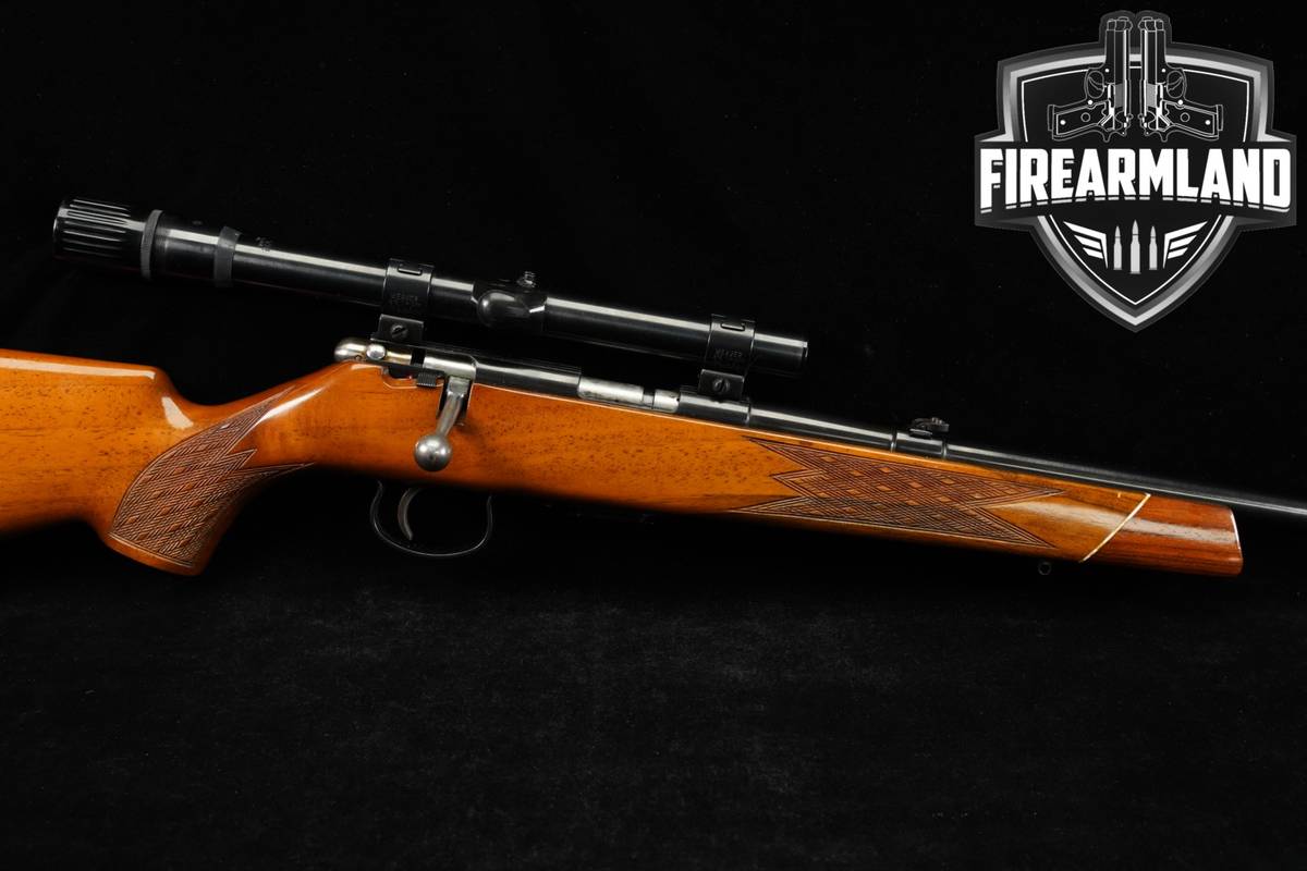 VINTAGE! 1965 West Germany Anschutz Model 141M 22WMR 22" Walnut