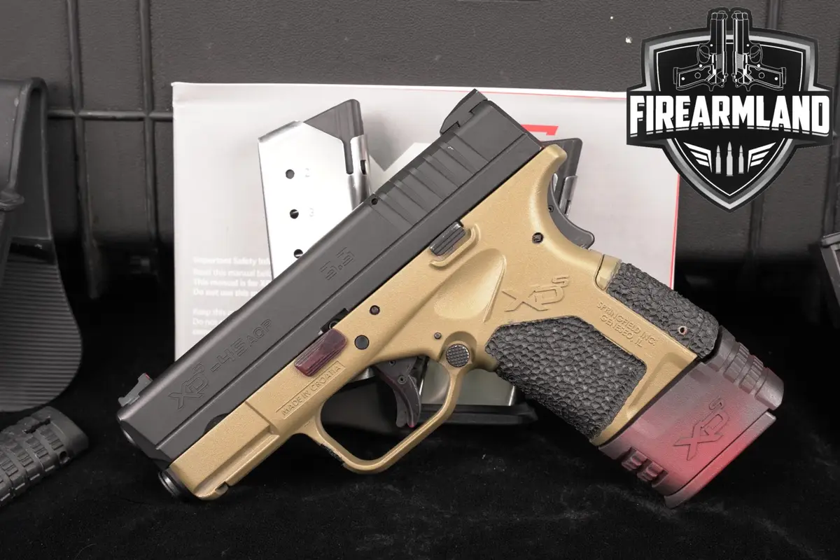 Springfield Armory XD-S 3.3 45 ACP XDS45 XDS +3 MAGS, ORIG CASE & HOLSTER