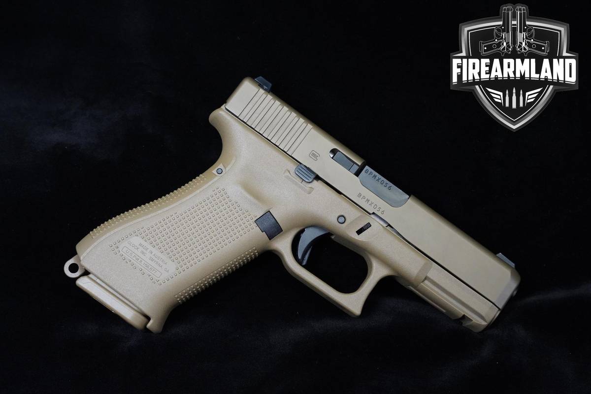 Glock 19X Crossover FDE Compliant 9mm FDE Glock-19X 19-X G19 G-19 ORIG CASE