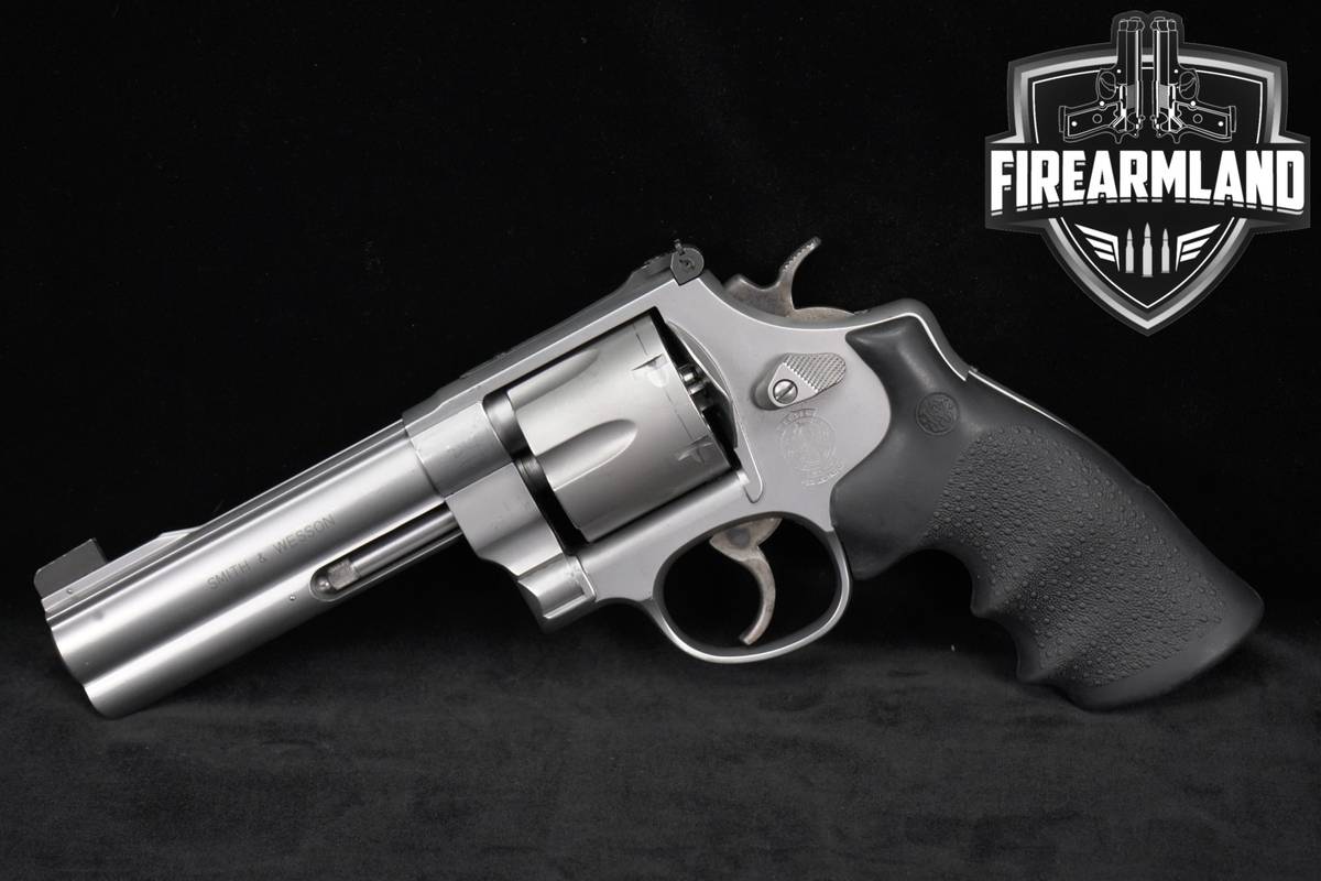 Smith & Wesson Model 625-6 Of 1989 S&W 45 ACP 5 Matte Stainless DA/SA