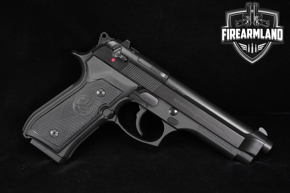 Beretta Model 92FS 9mm 4.9" 92 FS Defense Pistol +4 MAGS & ORIG CASE