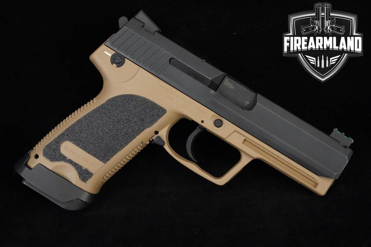 Heckler & Koch H&K USP Custom Combat 40 S&W FDE/Black HK-USP Custom-Combat