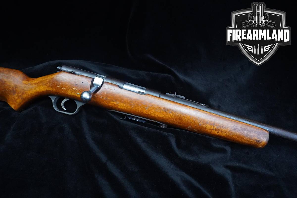 1936-1945 Savage Arms Model 84C 22LR 24" Blued Savage 84C 84-C