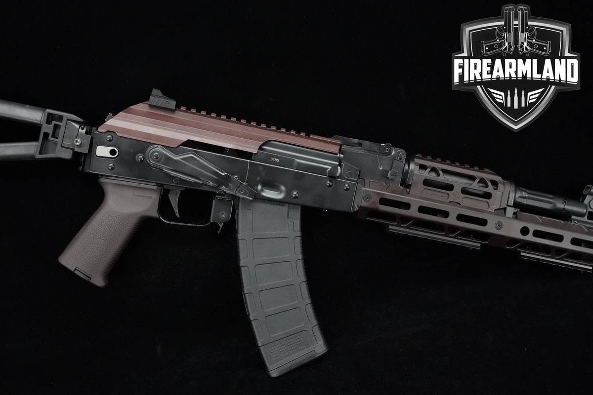 Palmetto State Armory (PSA) AK-105 5.45x39mm Plum Brown Cerakote PSA-AK-105