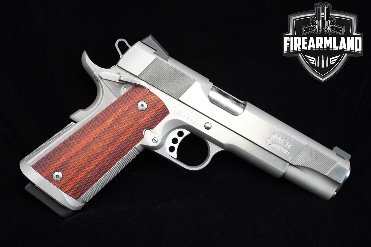COLLECTOR Les Baer Custom Carry 45 ACP 1911 5" 1911 MATCH 2 MAGS & ORIG BOX