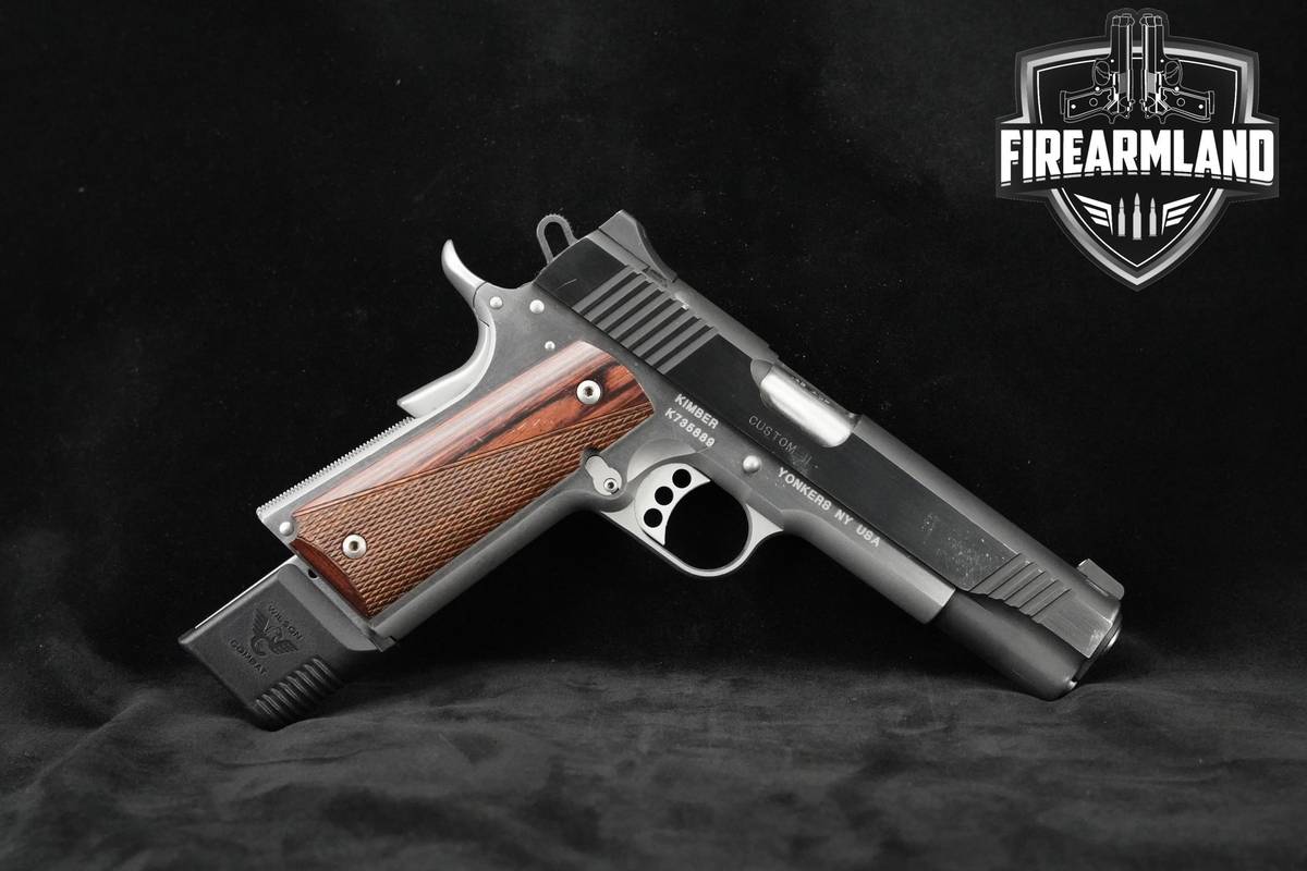 Kimber Custom II 45 ACP 1911 Kimber 1911 MATCH Custom 2 ORIG CASE