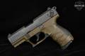 Walther P22 .22 LR Two-Tone Black & Tan in Good Condition Image 2