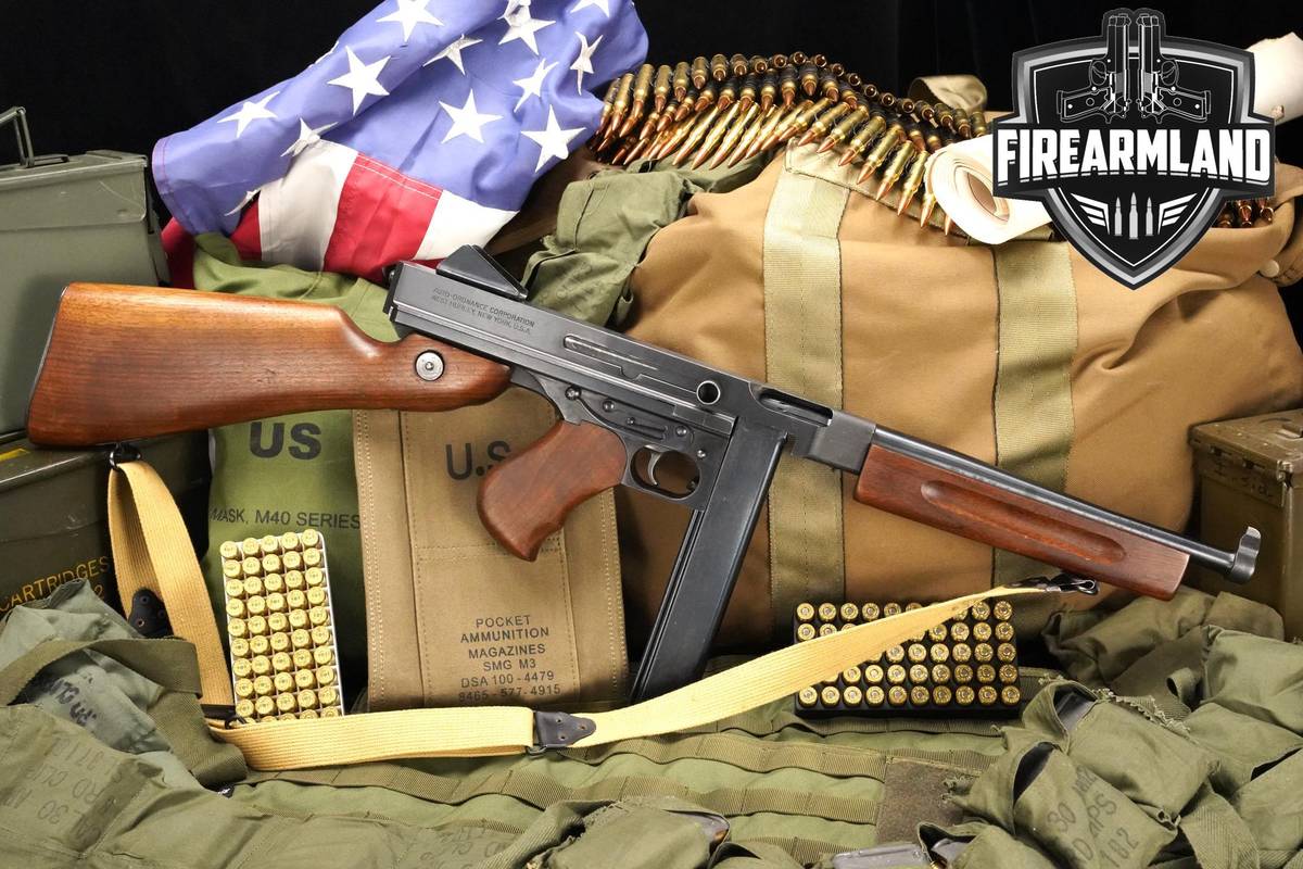 UNICORN! 1980s Auto Ordnance Thompson M1A1 FULL AUTO SMG 45 ACP 10.5" M1-A1