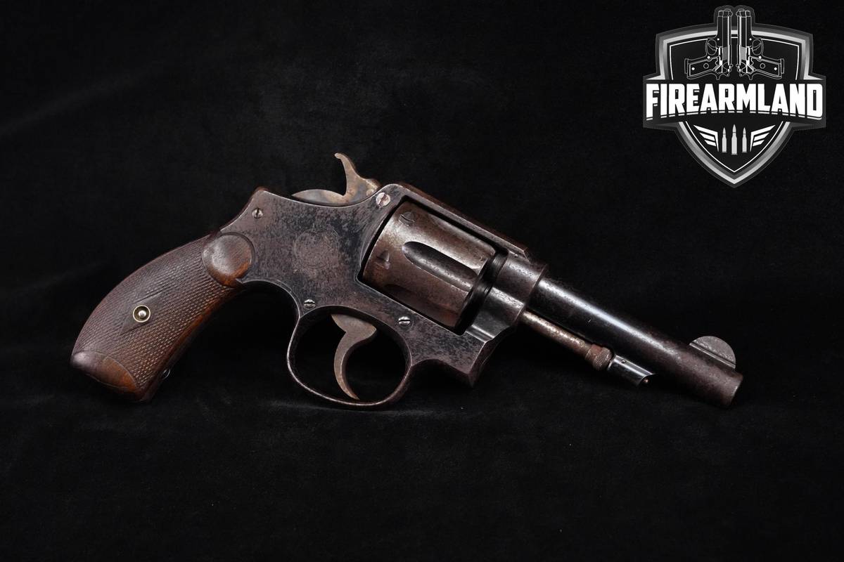 1902-1903 Smith & Wesson .38 MILITARY POLICE (Model Of 1902) 4"