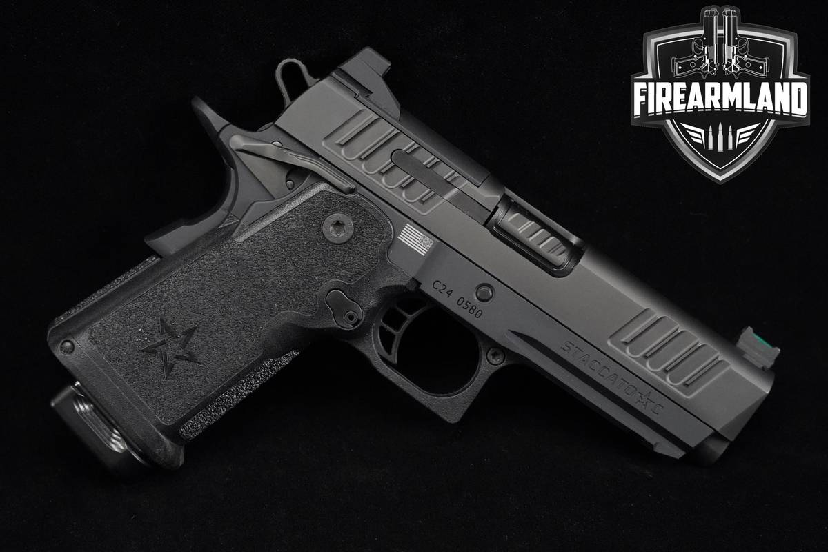 2011 Staccato C 4.0 AL Frame 9mm DLC Bull Curved V3 (2024) 6 MAGS & OG CASE