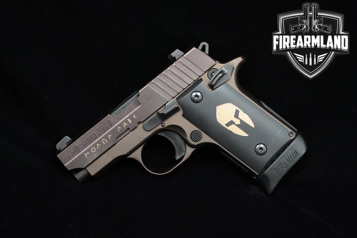 LIKE-NEW Sig Sauer P238 Spartan 380 ACP 1911 2.6" P238 1911 P-238