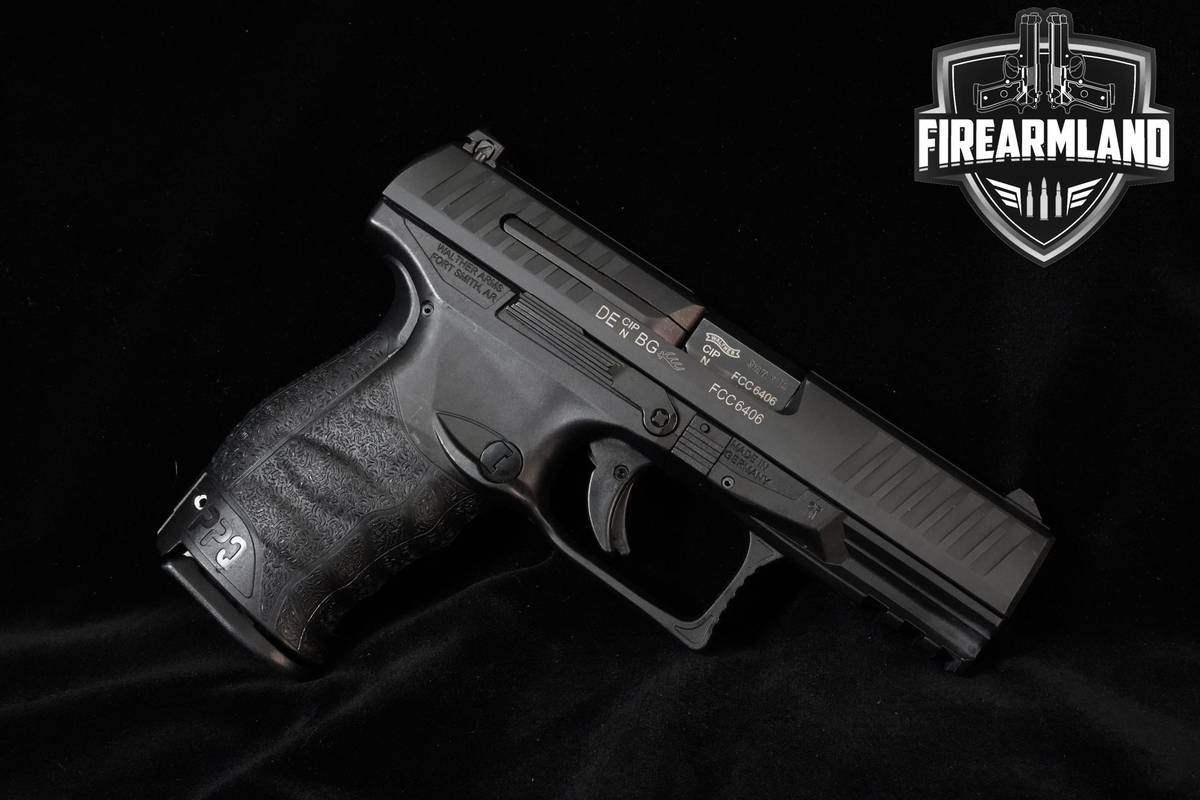 Walther PPQ M2 9mm 4" Tenifer Walther +5 MAGS, ORIG CASE & HOLSTER