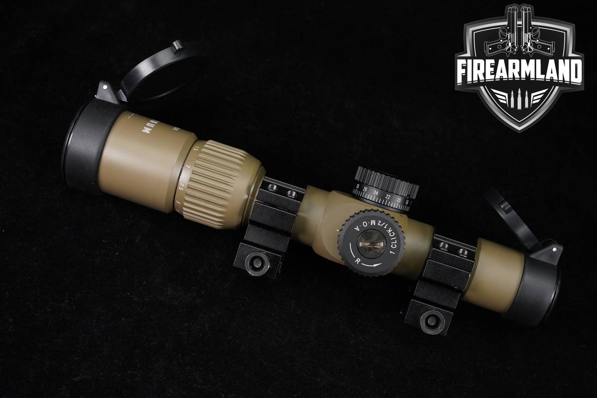 Monstrum Tactical Alpha 1-4X24 MX1 Reticle FFP LPVO