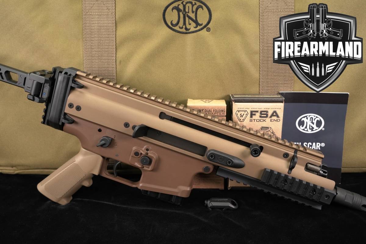 FN SCAR 15P 15-P 5.56 NATO 7.5 FDE +ORIG BOX