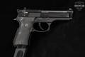 P. Beretta 92FS Compact 9mm Luger Black in Good Condition Image 2