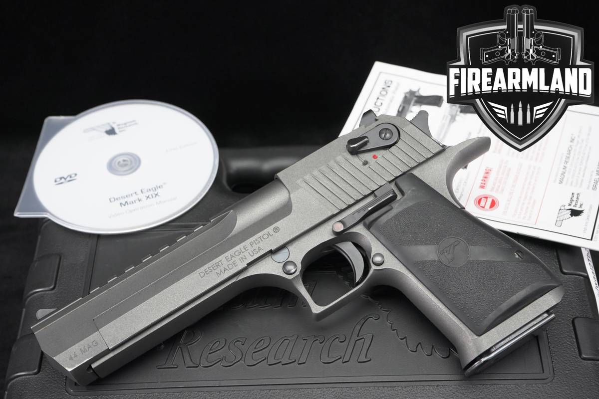 DEAGLE Magnum Research Desert Eagle Mark XIX 44 Rem Mag 6" Tungsten MK 19