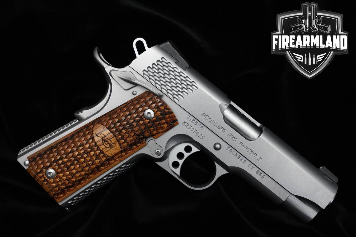Kimber Stainless Pro Raptor II Custom Shop 45 ACP Kimber MATCH 2 +ORIG CASE