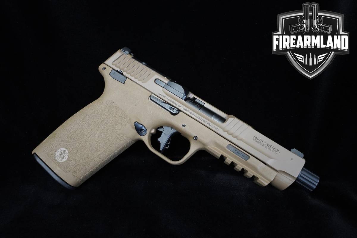 Smith & Wesson (S&W) M&P 5.7 FDE 5.7x28 5" S&W M&P +3 MAGS & ORIG CASE