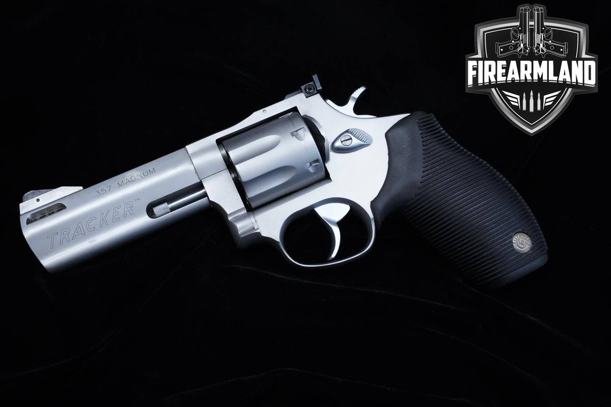 Taurus Model 627 Tracker 357 Magnum 4" Matte Stainless Taurus 627 DA/SA