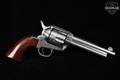 Taylor & Co 1873 Cattleman White Floral Engraved .357 Mag. White Steel in Very Good Condition Image 4