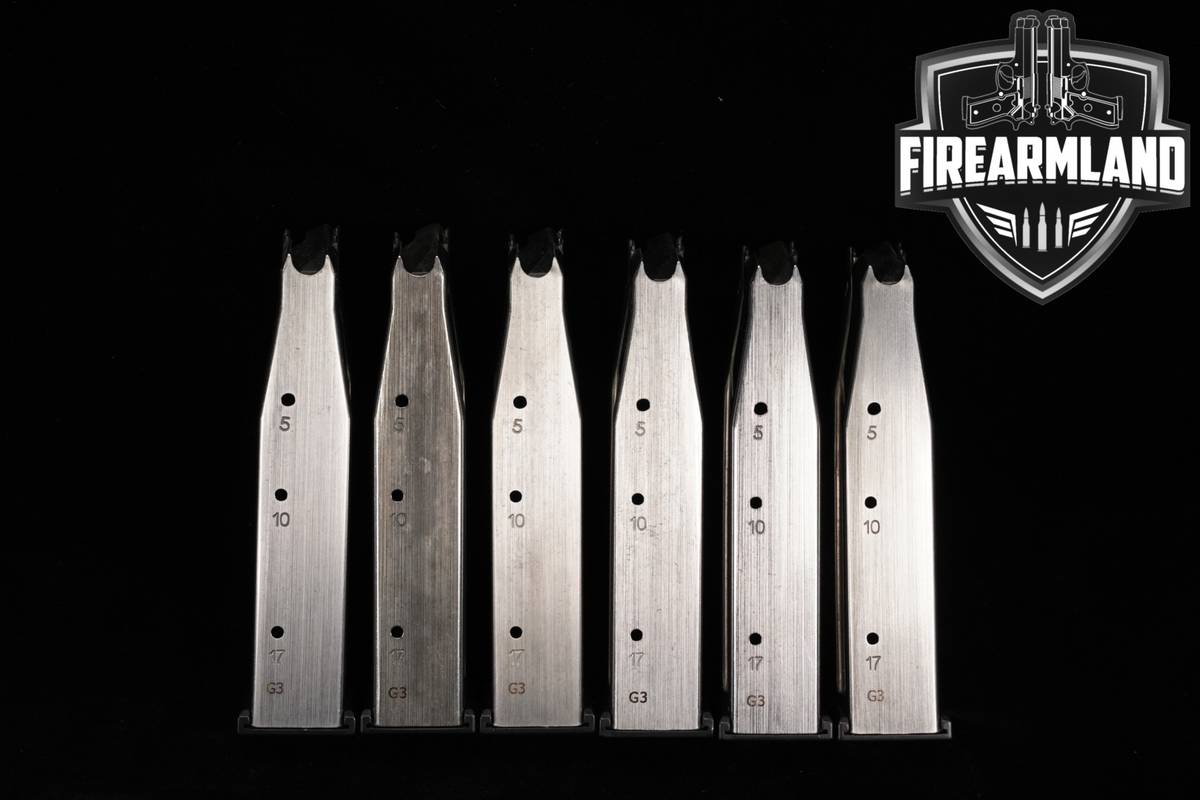 Staccato (STI) 6x Six 2011 17 round Gen3 Magazines 9mm Luger Mags