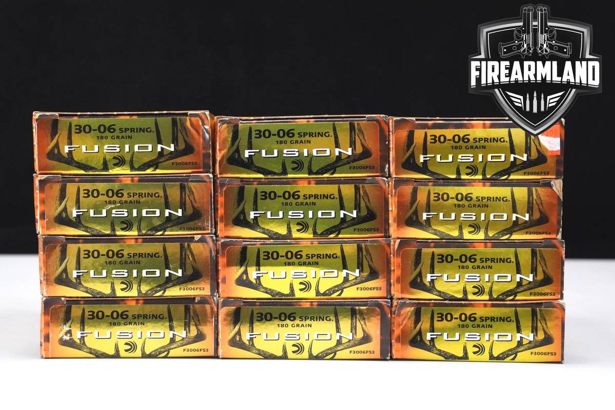 FUSION 30-06 Springfield Ammo 30-06 Sprg Ammunition 240 ROUNDS
