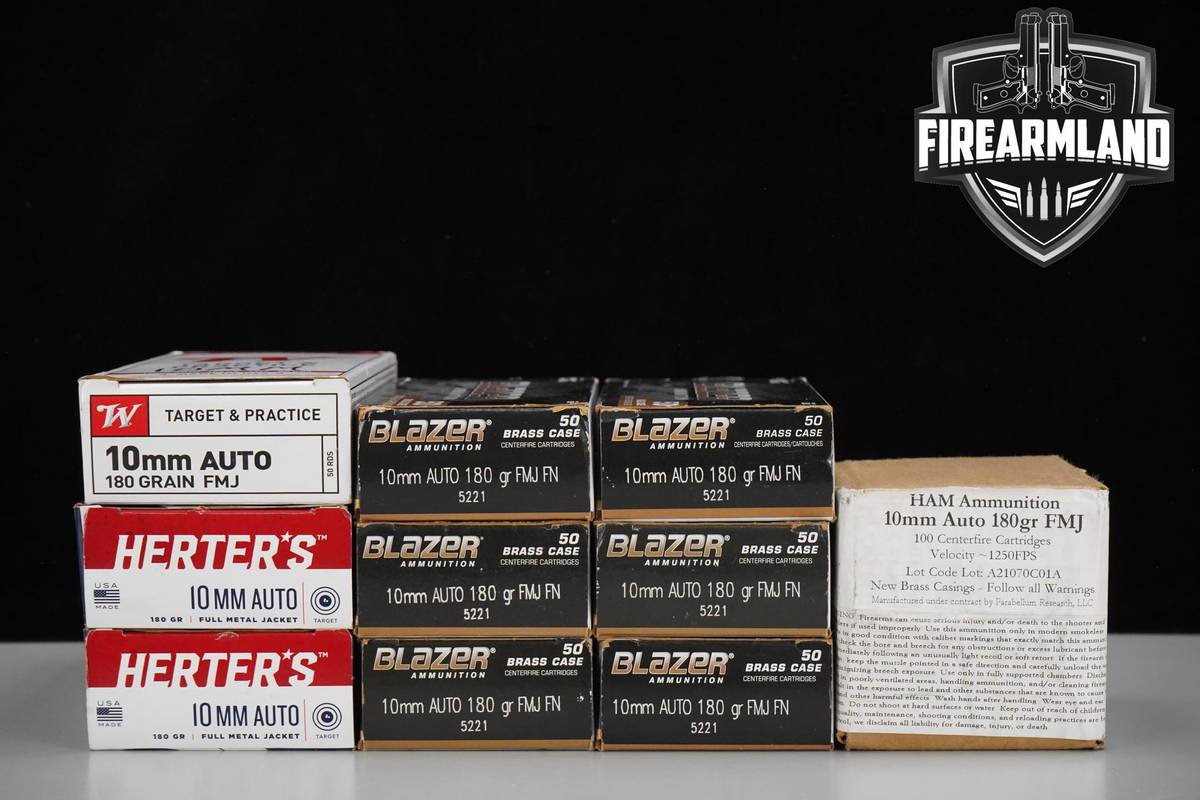 550 RDS! 10mm Ammo