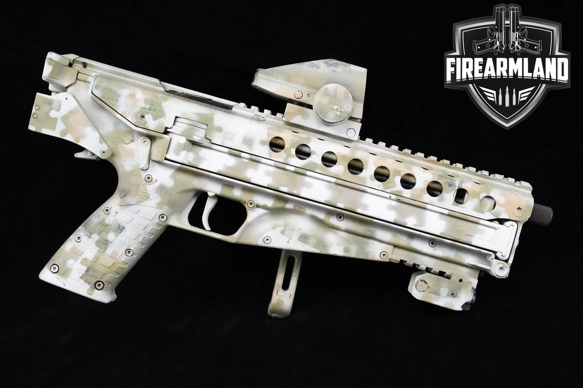 Kel-Tec P50 5.7x28 10 CAMO +6 MAGS, ORIG CASE & OPTIC