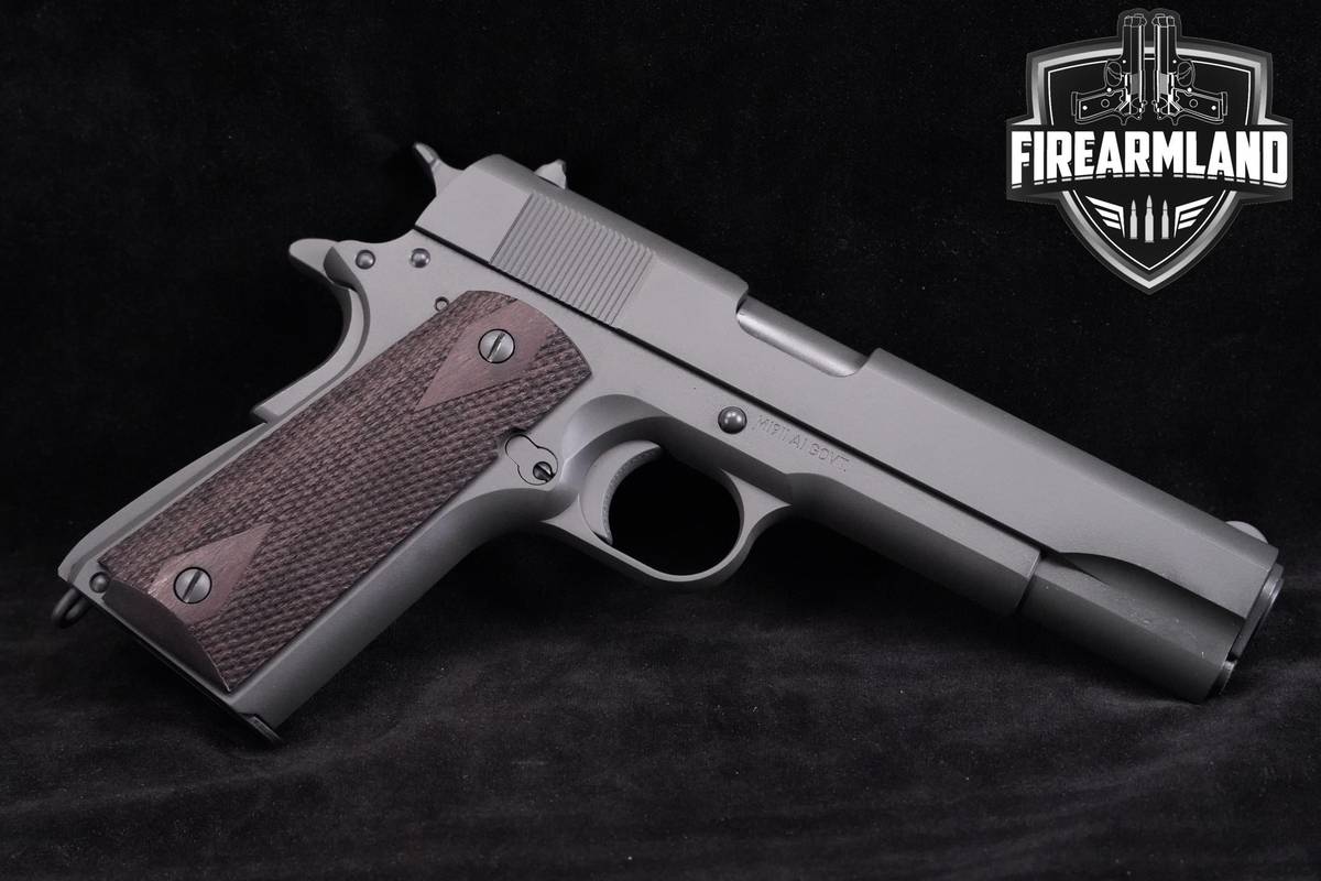 Tisas USA M1911-A1 Government 45 ACP 5" Grey-Parkerized 1911 +2 MAGS