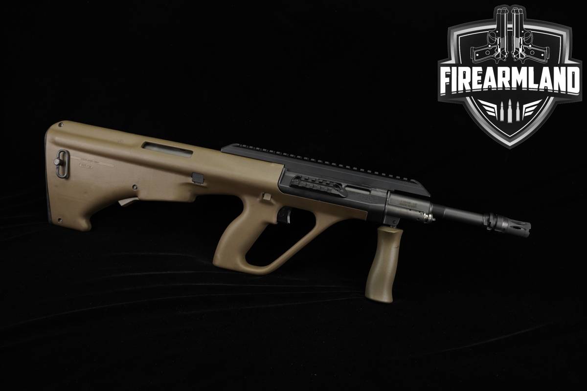 Steyr Arms AUG A3 M2 5.56 NATO 16.4 Black & Tan A-3 M-2