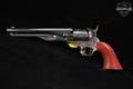1980 Colt Model 1861 Navy 2nd Generation; Authentic Blackpowder Series; F-Series .36 Blued & Color Case-Hardened in Excellent Condition Image 3