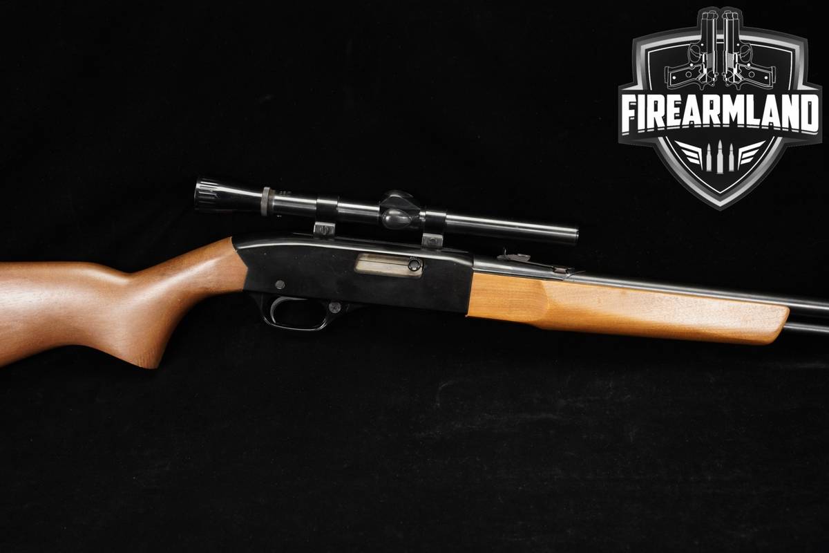 Winchester Model 190 22LR 20.5 Black & Wood M190 +WEAVER SCOPE