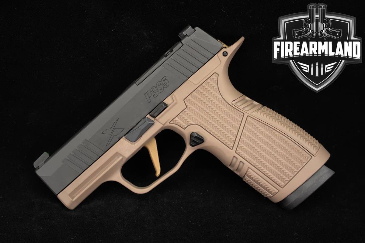 Sig Sauer P365X 9mm Optics-Ready 3.1" Two-Tone FDE P 365-X 365X