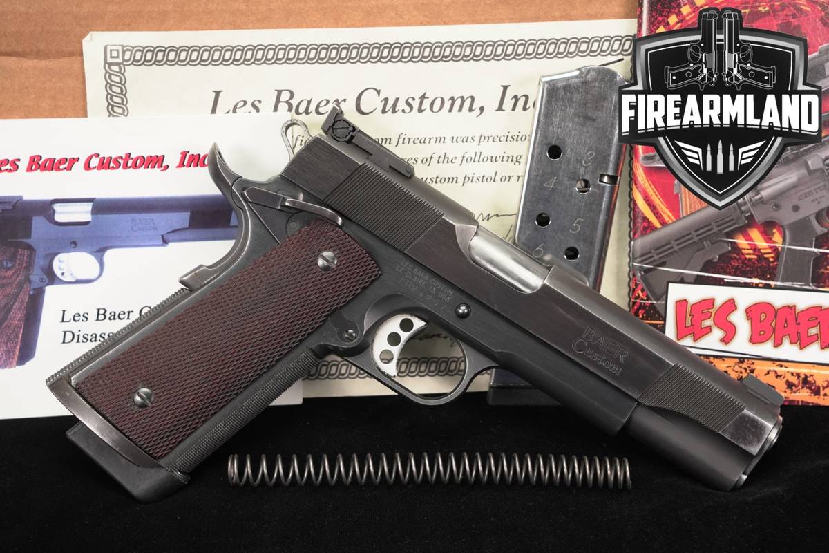 Les Baer Custom Premier II 45ACP 1911 5" +2MAGS, ORIGINAL BOX, PAPERS