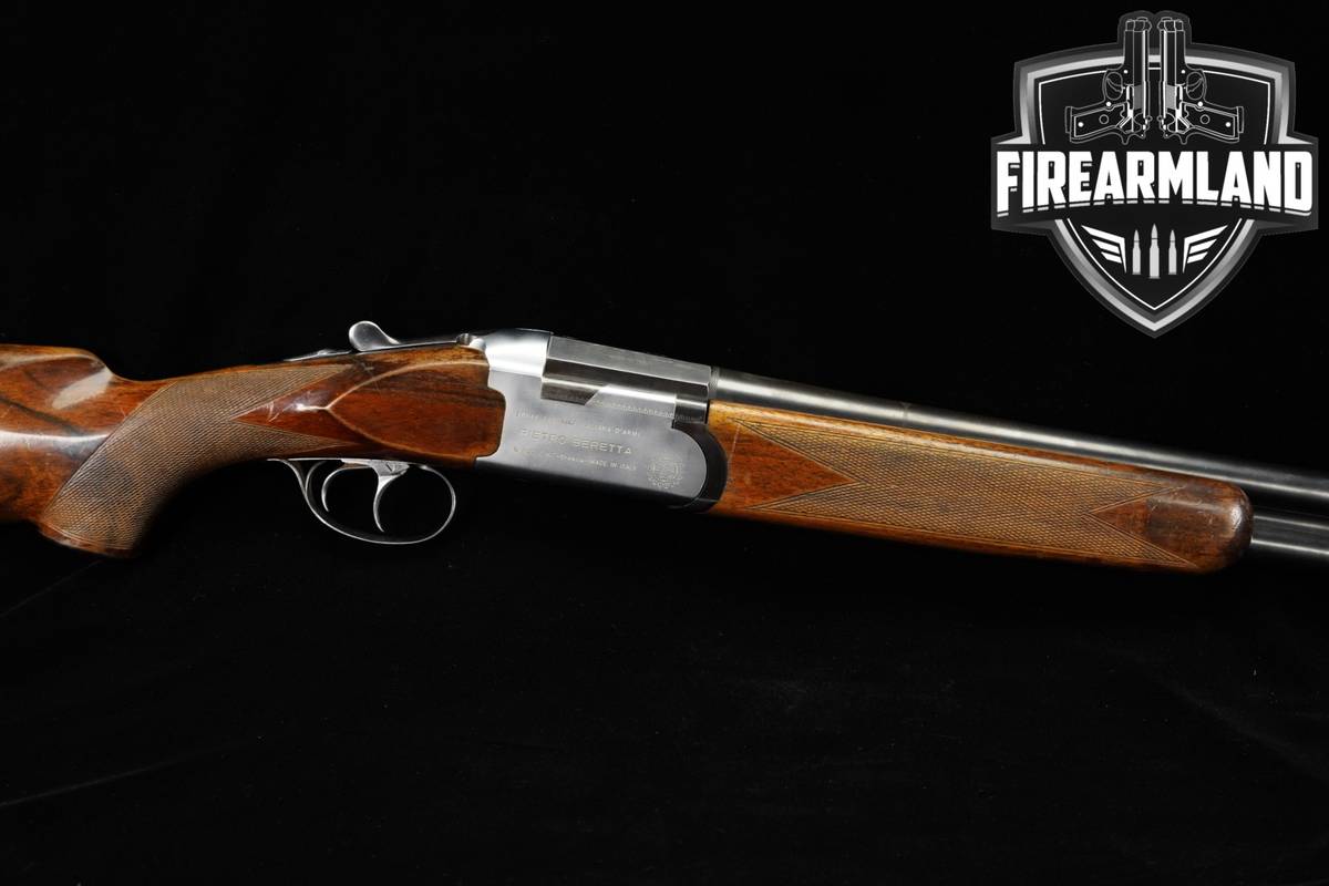 P Beretta S.55 12-Gauge 26" Coin & Walnut S-series S55 55 O/U