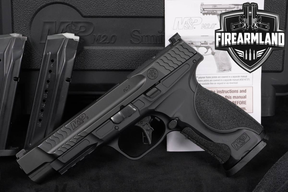 Smith & Wesson S&W M&P9 M2.0 Metal 9mm 5" M&P-9 +3 MAGS & ORIG CASE