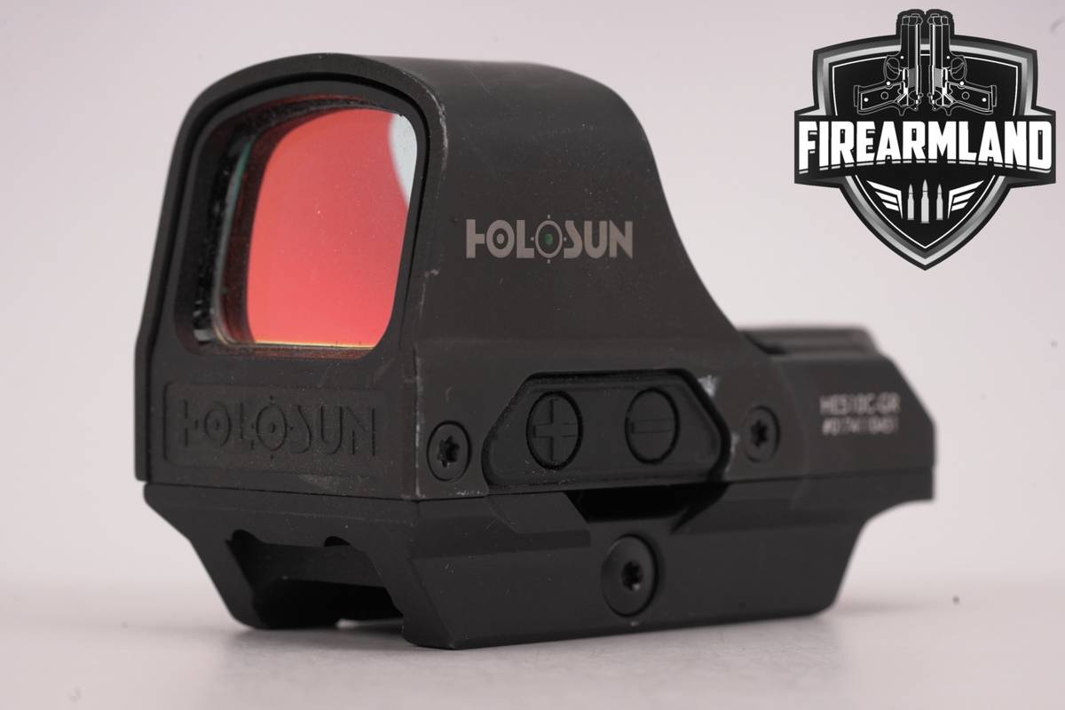 Holosun HE510C-GR 2 MOA Dot & 65 Circle Multiple Reticles Red Sight