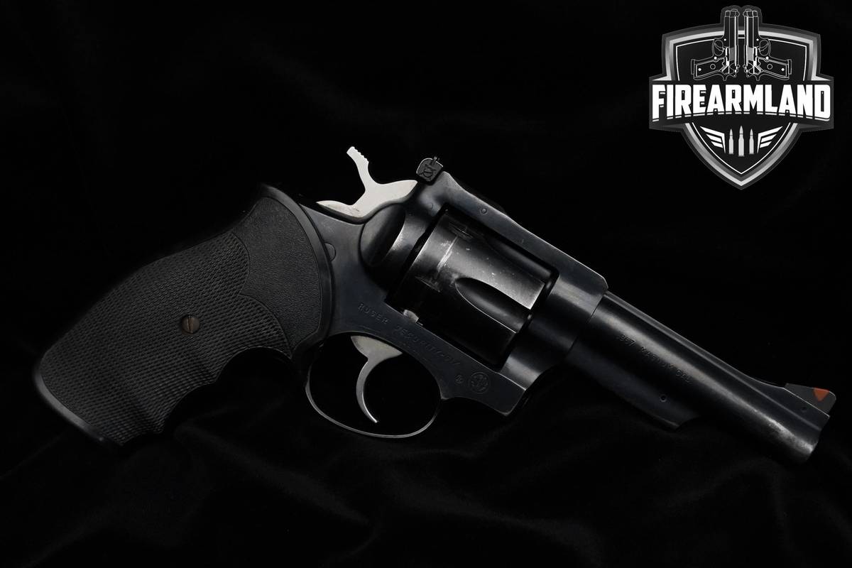 1982 Ruger Security-Six 357 Magnum 4" Blued Security-Six Ruger DA/SA