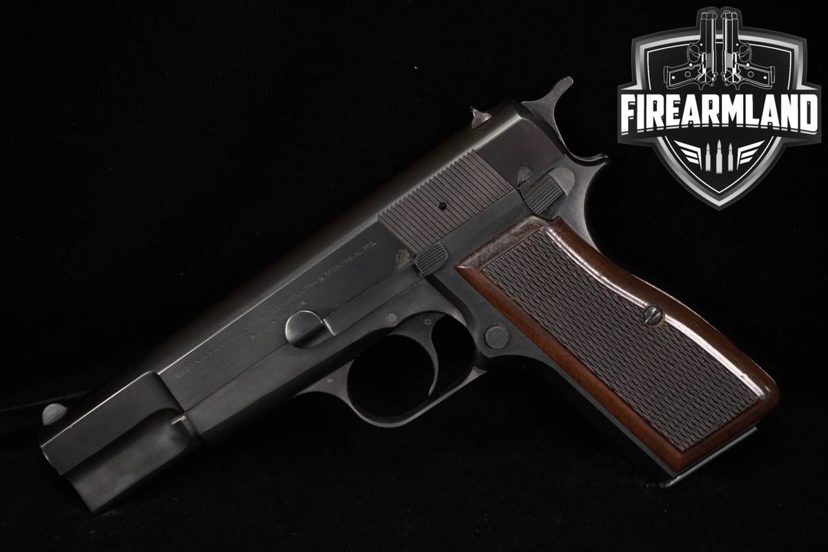 1972 Browning Hi-Power C-Series 9mm 4.625 Blued BHP