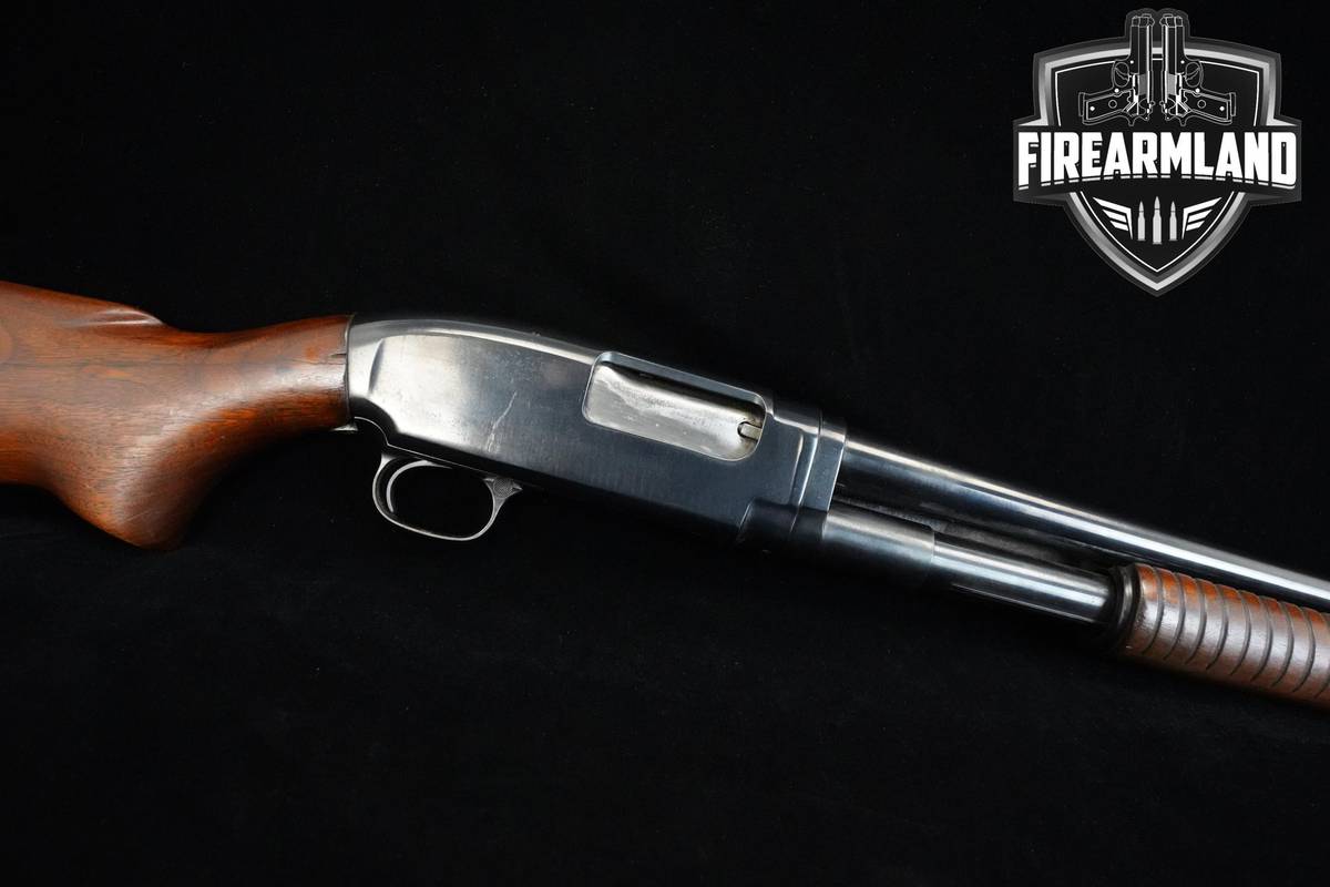 1955 Winchester Model 12 Slide-Action 16-Gauge 28" Blued Winchester 12