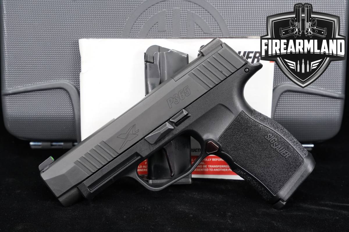 Sig Sauer P365 XL XSeries 9mm Optics-Ready NIGHT SIGHTS +2 Mags & OG Case